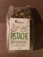 Mängden socker i PISTACHES DECORTIQUEES