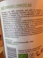 Mängden socker i Purée d'amande