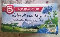 Mängden socker i erbe di montagna