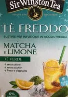 Mängden socker i Tè freddo matcha e limone tè verde
