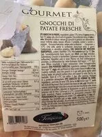 Mängden socker i GNOCCHI DI PATATE FRESH