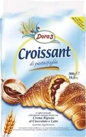 Mängden socker i Croissant bigusto con crema al cioccolato e crema al latte
