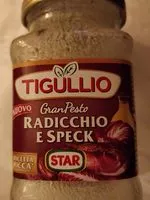 Mängden socker i Tigullio gran pesto Radicchio e speck
