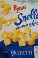 Mängden socker i Patasnella tocchetti