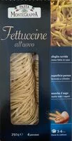 Mängden socker i Nudeln Fettuccine