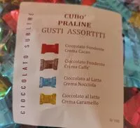 Mängden socker i Cubo'praline