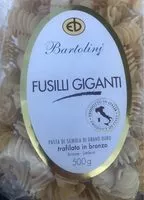 Mängden socker i Fusilli giganti