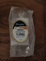 Mängden socker i Farina integrale di farro