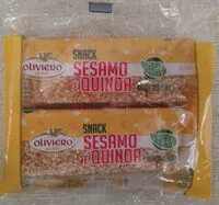Mängden socker i Snack sesamo e quinoa