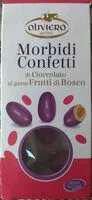 Mängden socker i Morbidi Confetti di Cioccolato al gusto di Frutti di Bosco