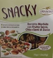 Mängden socker i Barretta morbida con frutta secca, Chiaia e semi di zucca