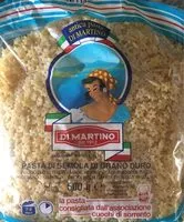 Mängden socker i Pâtes de semoule