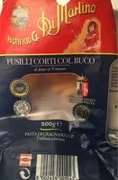 Mängden socker i Fusilli Corti Col Buco