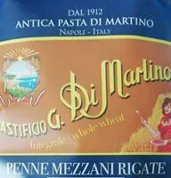 Mängden socker i Penne rigate integrali