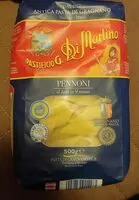 Mängden socker i Pennoni