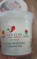 Mängden socker i Mozzarella di buffle campant dop
