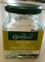 Mängden socker i Olives à la provençale