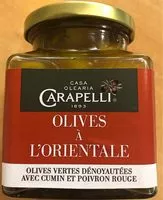 Mängden socker i Olives orientales