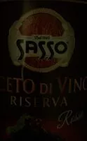 Mängden socker i Aceto di vino rosso riserva