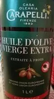 Mängden socker i Huile d'olive vierge extra