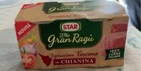Mängden socker i Il mio Gran Ragù Ispirazione Toscana con Chianina