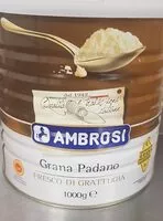 Mängden socker i Grana padano