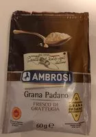 Mängden socker i Grana padano parmesan