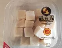 Mängden socker i Parmigiano Reggiano bocconcini