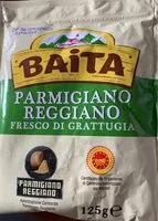 Mängden socker i Parmigiano Reggiano fresco di grattugia