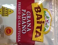 Mängden socker i Grana Padano Fresco di grattugia