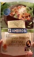 Mängden socker i Parmigiano reggiano rapé
