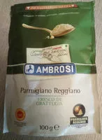 Mängden socker i Ambrosi Parmeggiano Reggiano Grated