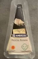 Mängden socker i Ambrosi Pecorino Romano Dop