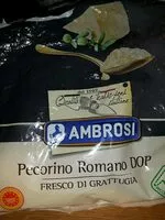 Mängden socker i Pecorino romano dop