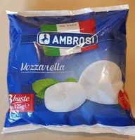 Mängden socker i Ambrosi Mozzarella