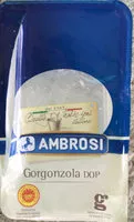 Mängden socker i Fromage gorgonzola AOP
