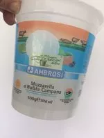 Mängden socker i mozzarella di bufala 500 g