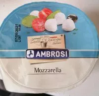 Mängden socker i Mozzarella