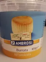 Mängden socker i Burrata affumicata