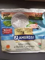 Mängden socker i Mozzarella di Bufala Campana