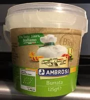 Mängden socker i Burrata
