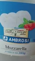 Mängden socker i Mozzarella trecce