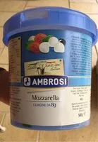 Mängden socker i Mozzarella