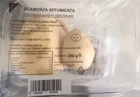 Mängden socker i Scamorza affumicata