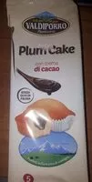 Mängden socker i Plumcake con crema di cacao