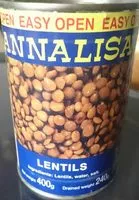 Mängden socker i Lentils