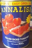 Mängden socker i Annalisa Canned Tomatoes