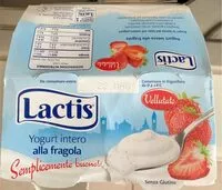 Mängden socker i Yogurt intero alla fragola