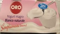 Mängden socker i Yogurt magro naturale