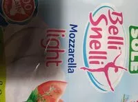 Mängden socker i Mozzarella light